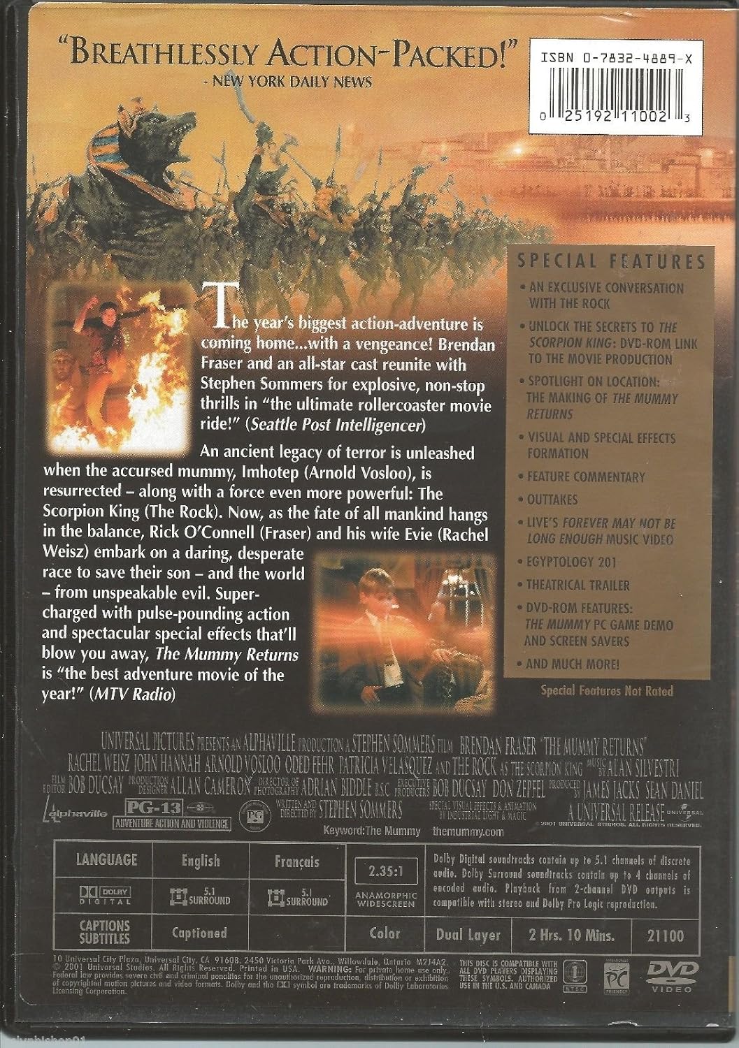The Mummy Returns (Widescreen Collector's Edition