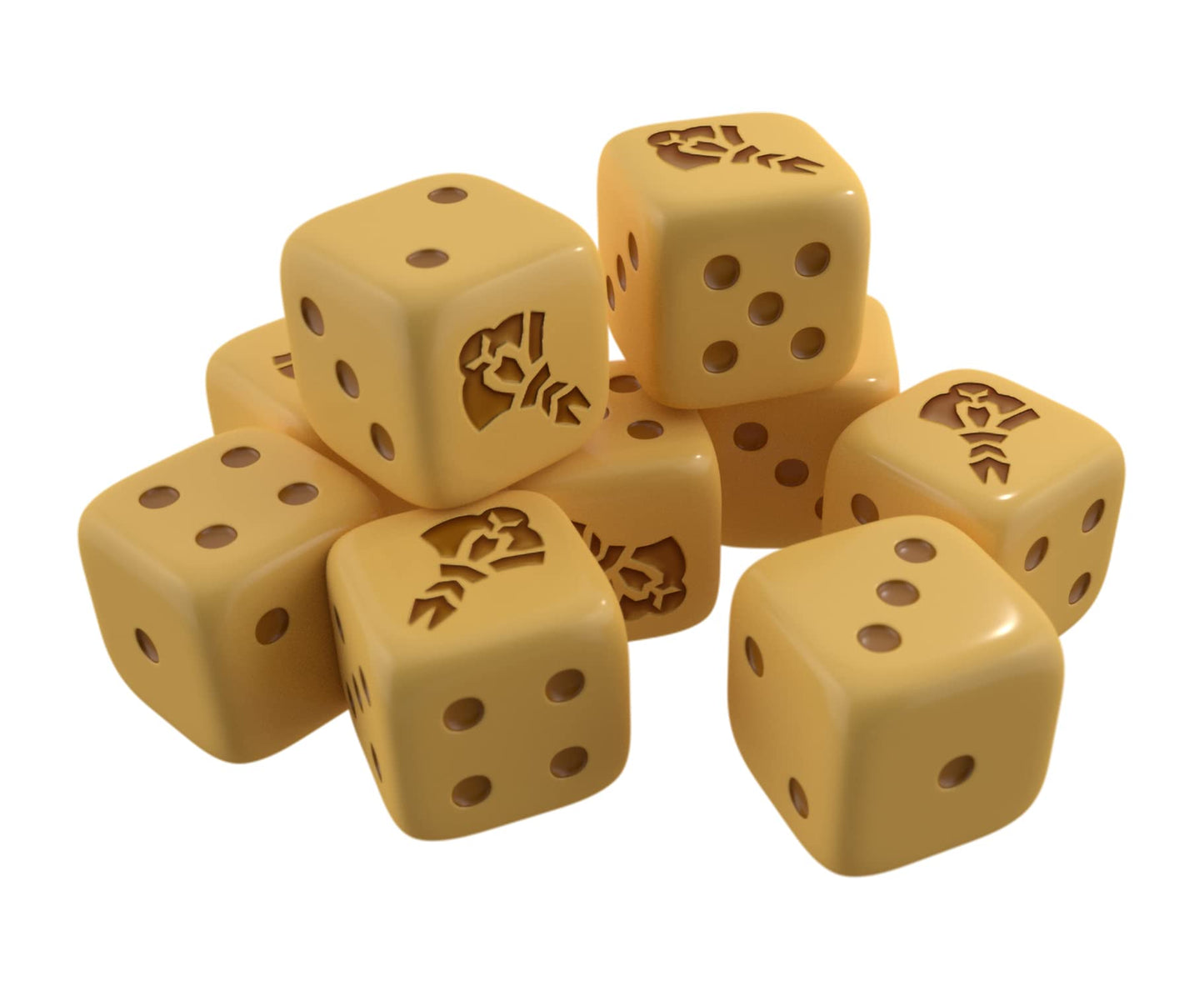 Gale force Nine LLC GFNST009 Nein Cardassian Expansion (9 Dice): Star Trek Ascendancy, Multicoloured