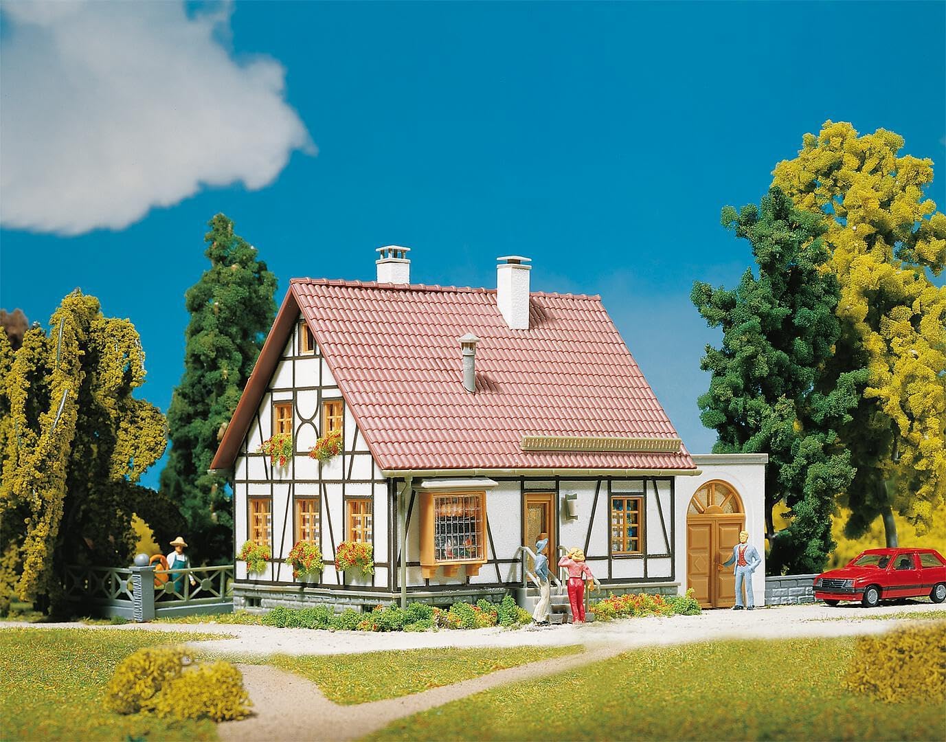 Faller - Edificio para modelismo ferroviario H0 Escala 1:87 (F130215