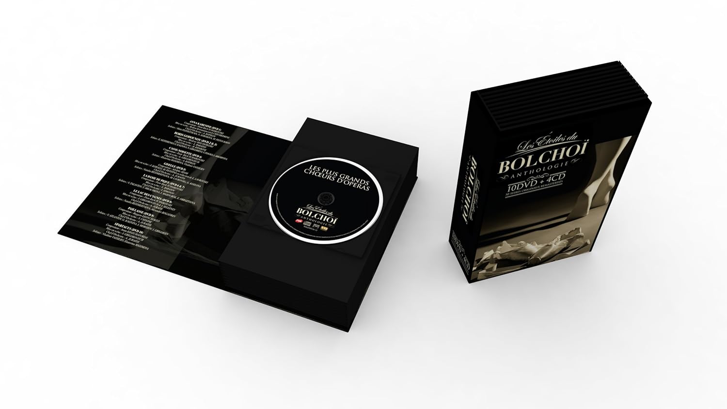 Coffret les étoiles du bolchoi : l'anthologie