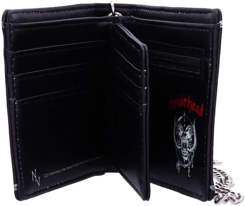 Nemesis Now Officially Licensed Motorhead Ace of Spades Warpig Snaggletooth Wallet, Black