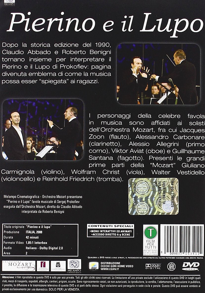Pierino E Il Lupo (Roberto Benigni)