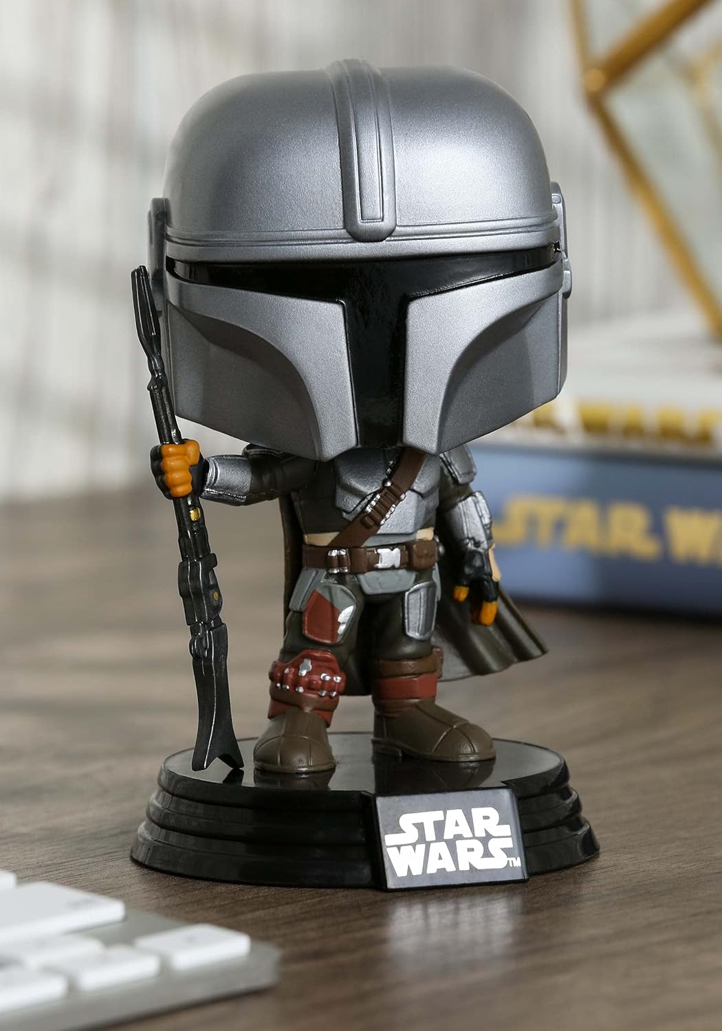 Funko POP! Star Wars: the Mandalorian - Mario - (Final) - Metallic - Collectable Vinyl Figure - Gift Idea - Official Merchandise - Toys for Kids & Adults - TV Fans - Model Figure for Collectors Funko 45545 Star Wars: Mandalorian-The Mandalorian Collectibl