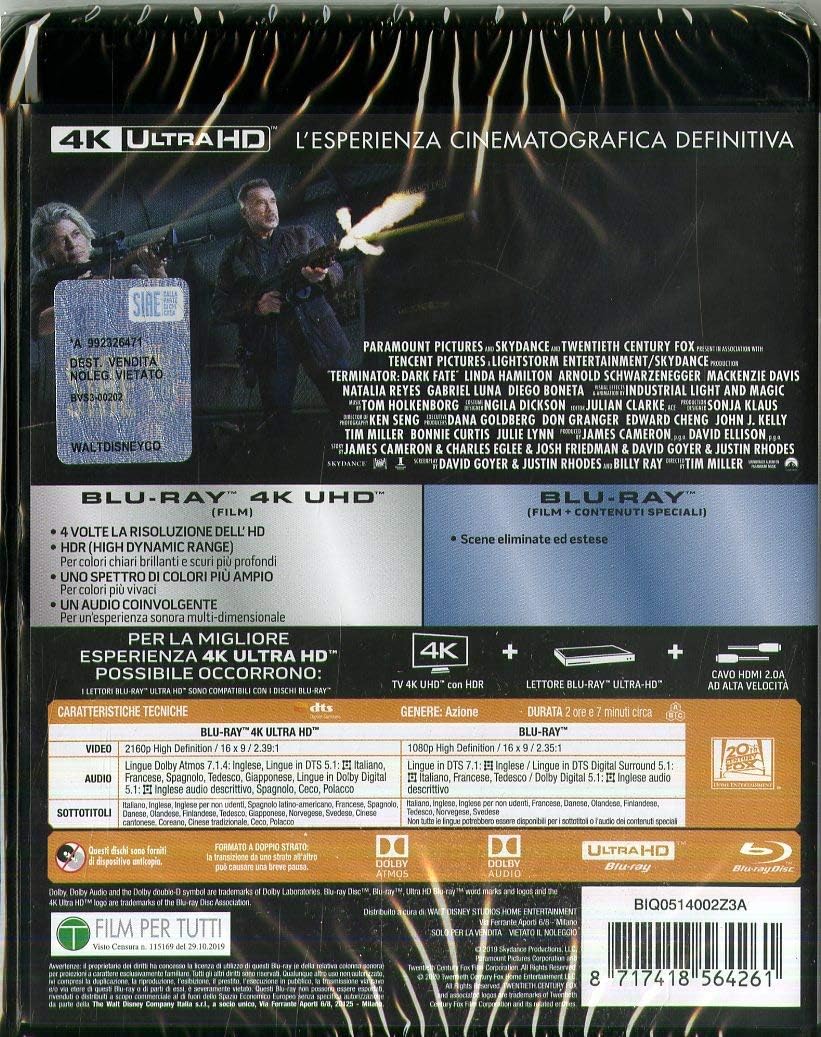 Terminator - Destino Oscuro (4k+Br)