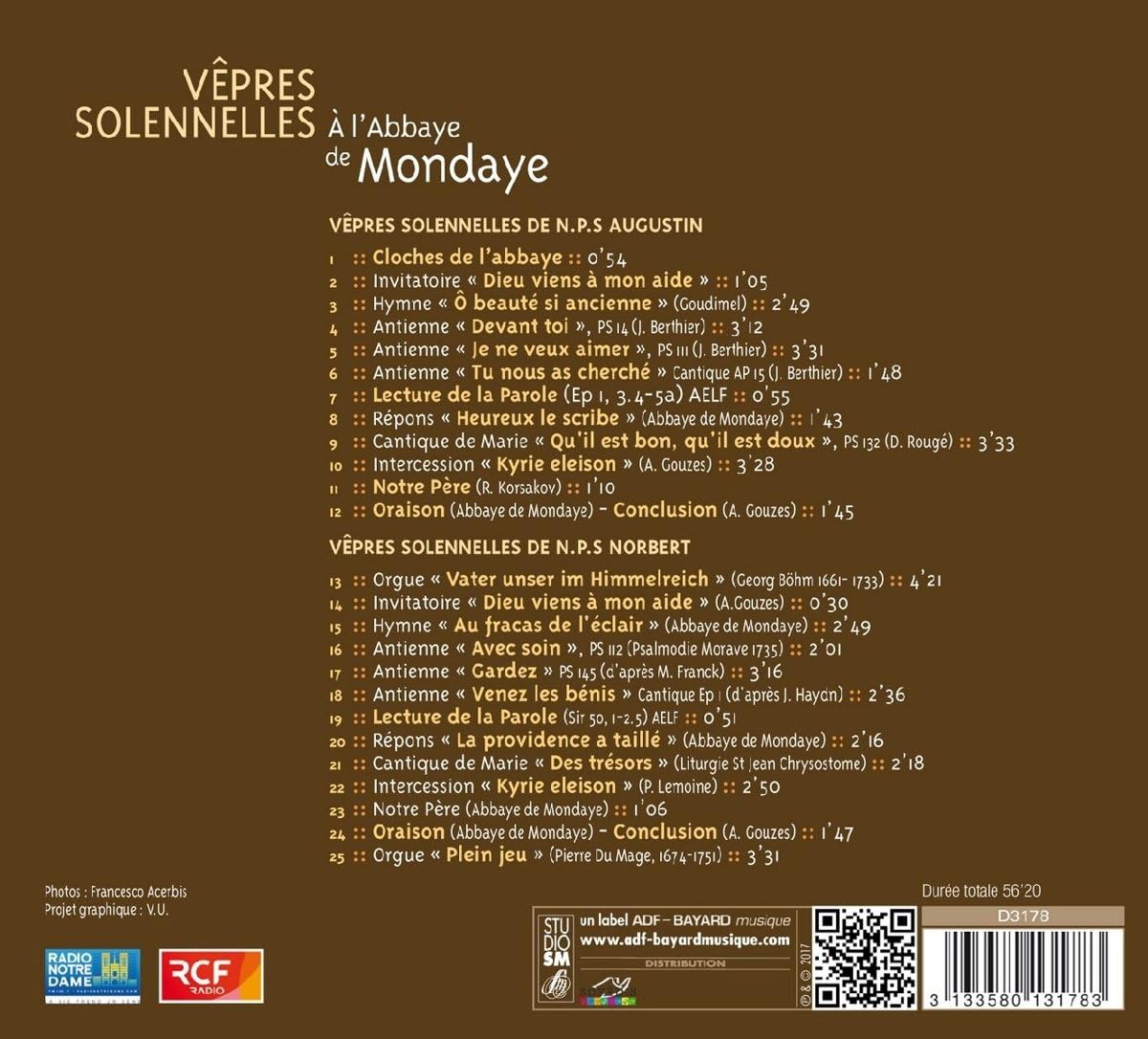 Vepres Solennelles A L'ab