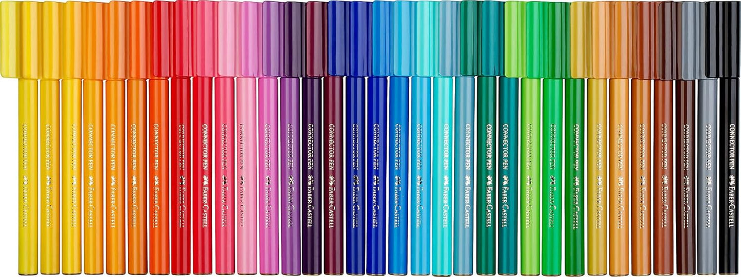 Faber-Castell Colour Connector Pens School Bus - Set of 33 33 Bus
