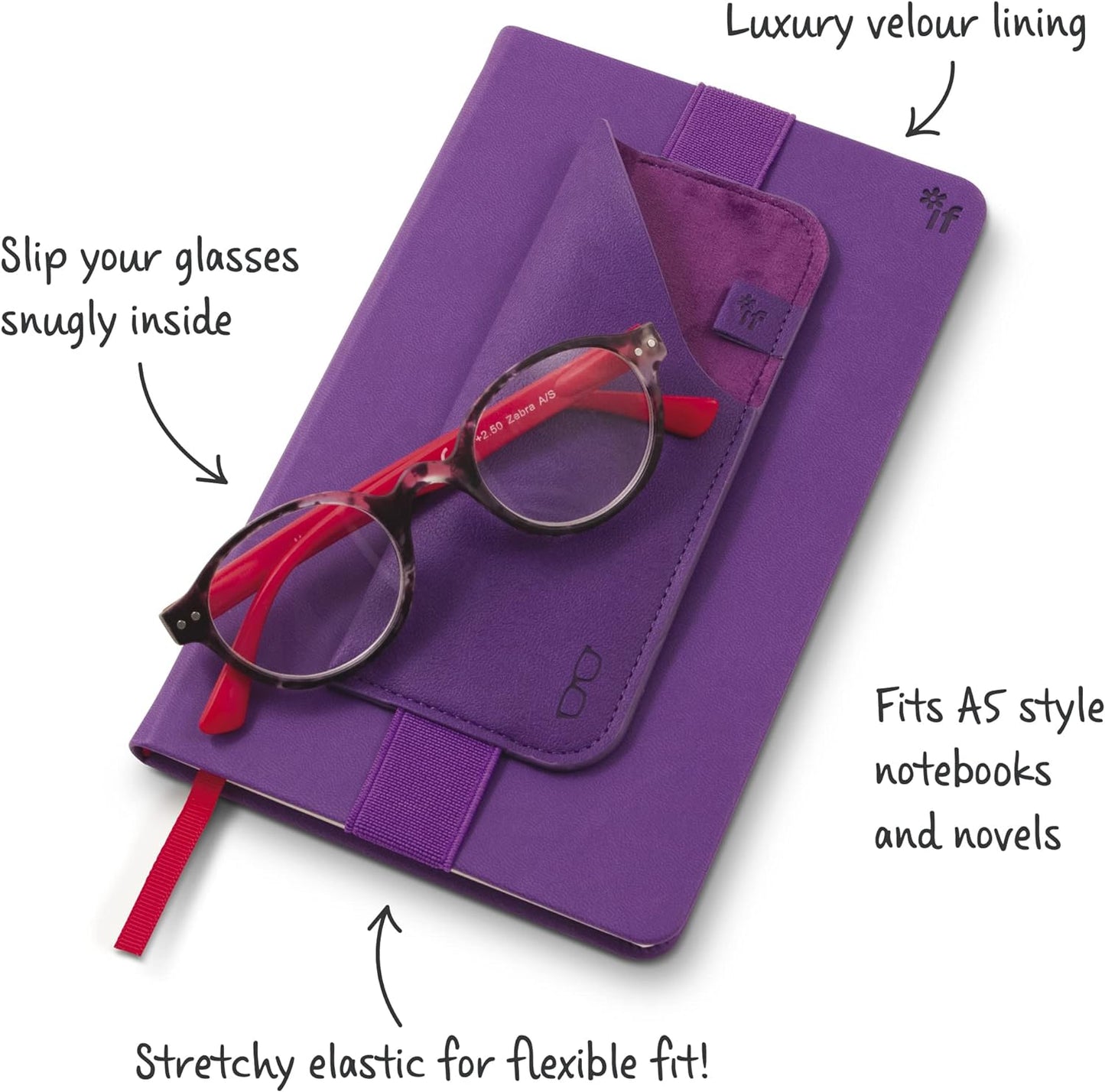 Glasses Case Purple