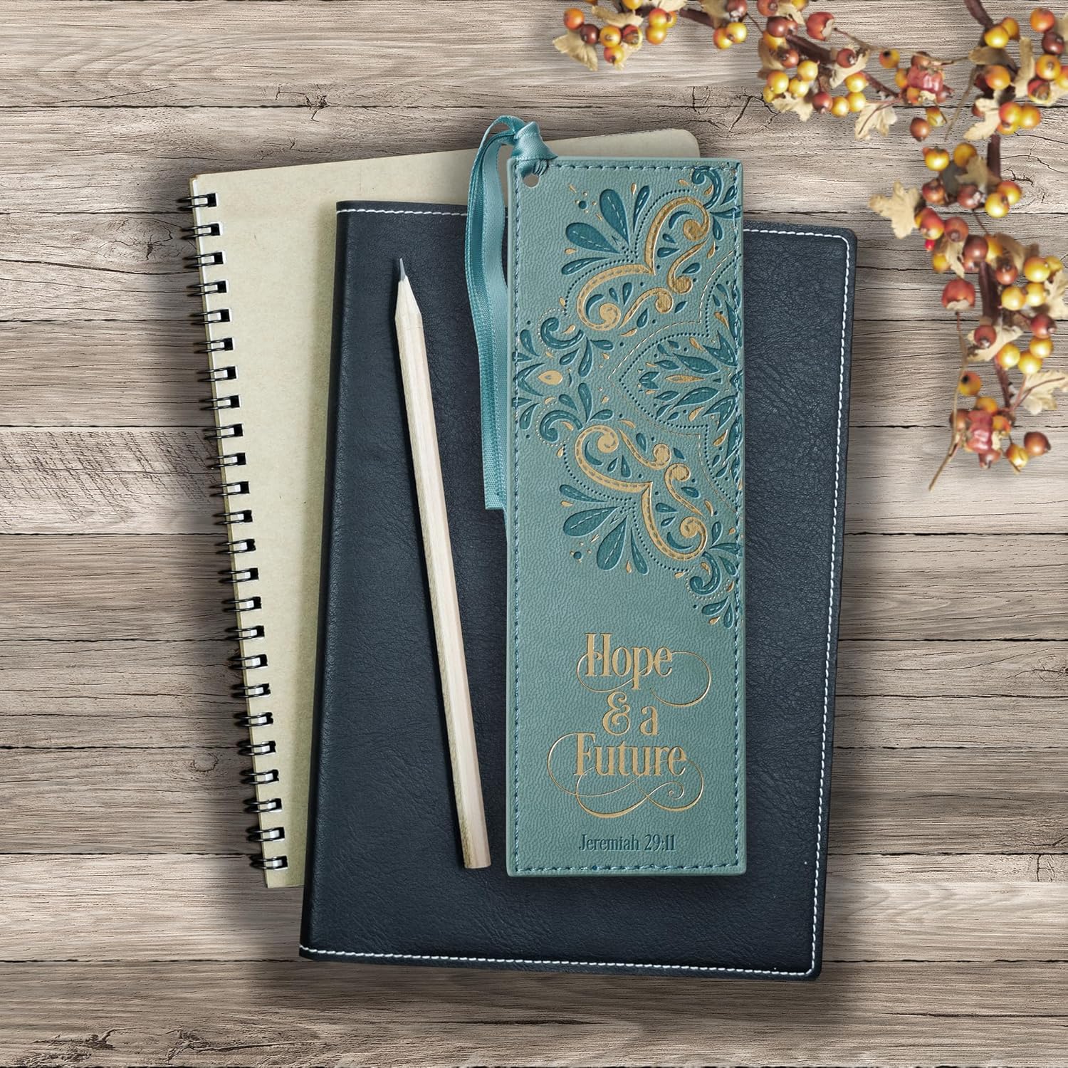 BKMK-PAGEMARKER LUXLEATHER HOP