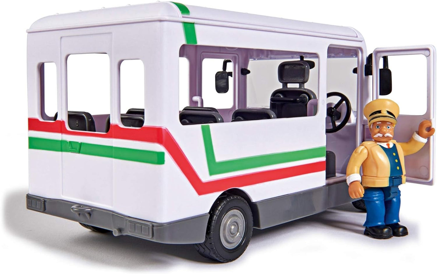 Fireman Sam vehicle the Trevors Bus Bus 20cm long with Trevor figure approx. 6cm