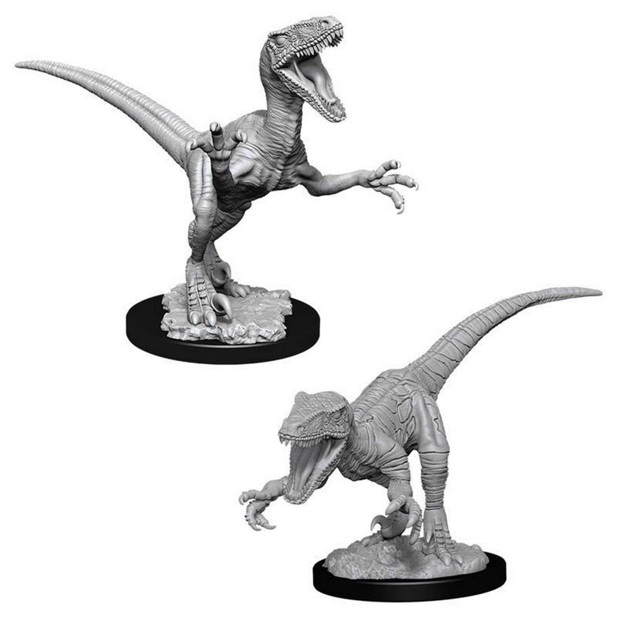 Raptors (PACK OF 2): WizKids Deep Cuts Unpainted Miniatures (W11)