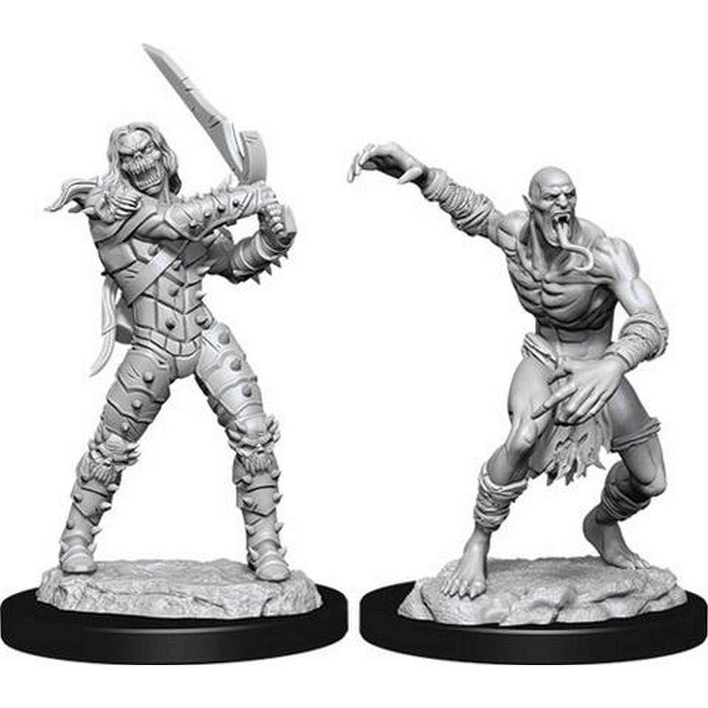 Wight & Ghast (PACK OF 6): D&D Nolzur's Marvelous Unpainted Miniatures (W11)