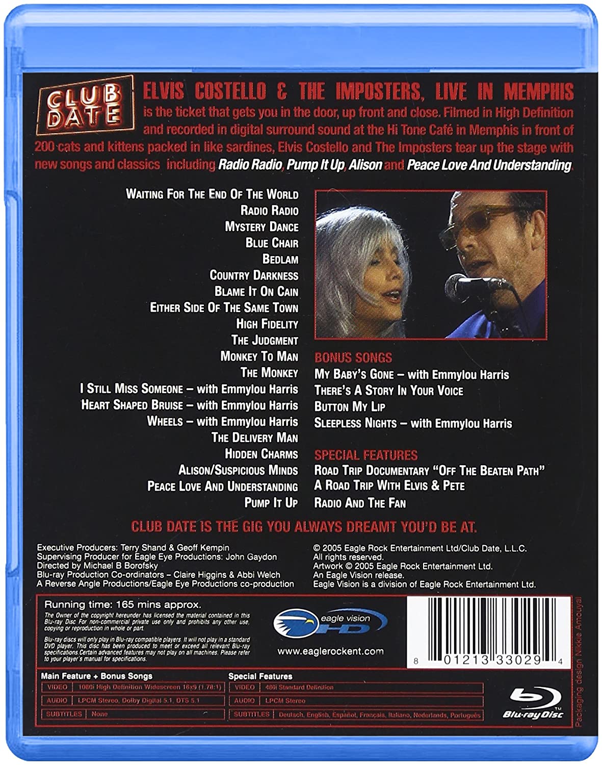 Elvis Costello & the Imposters: Club Date - Live in Memphis