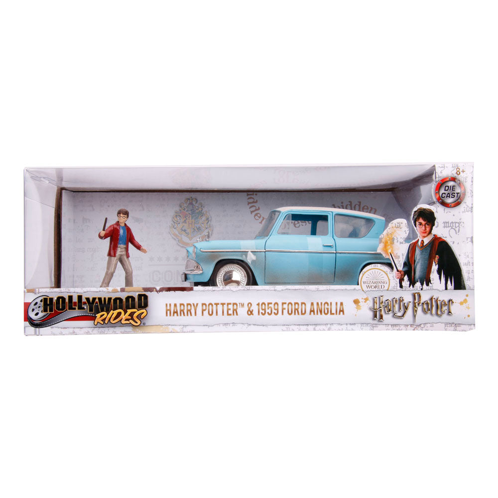 HARRY POTTER 1959 FORD ANGLIA 1:24 SCALE DIE-CAST REPLICA CAR