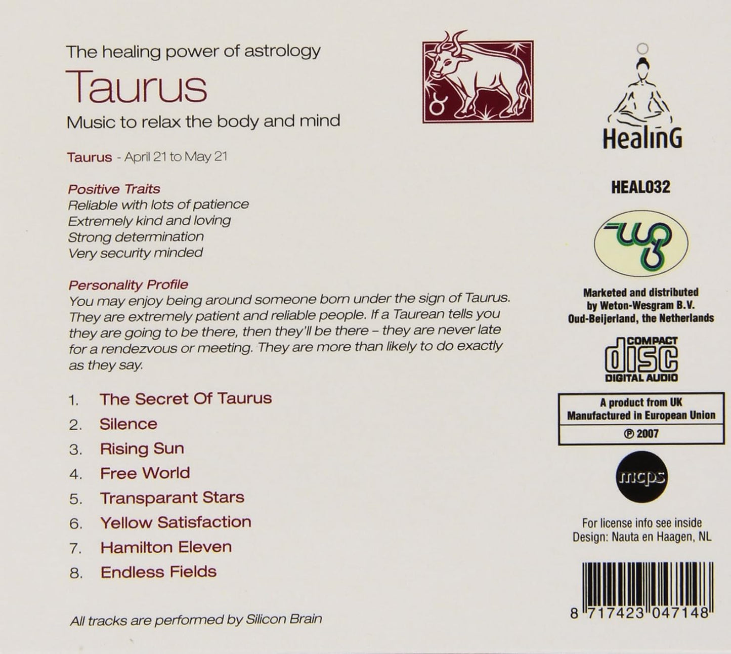Taurus - The Healing Power Of Astrology (Music To Relax The Body And Mind)