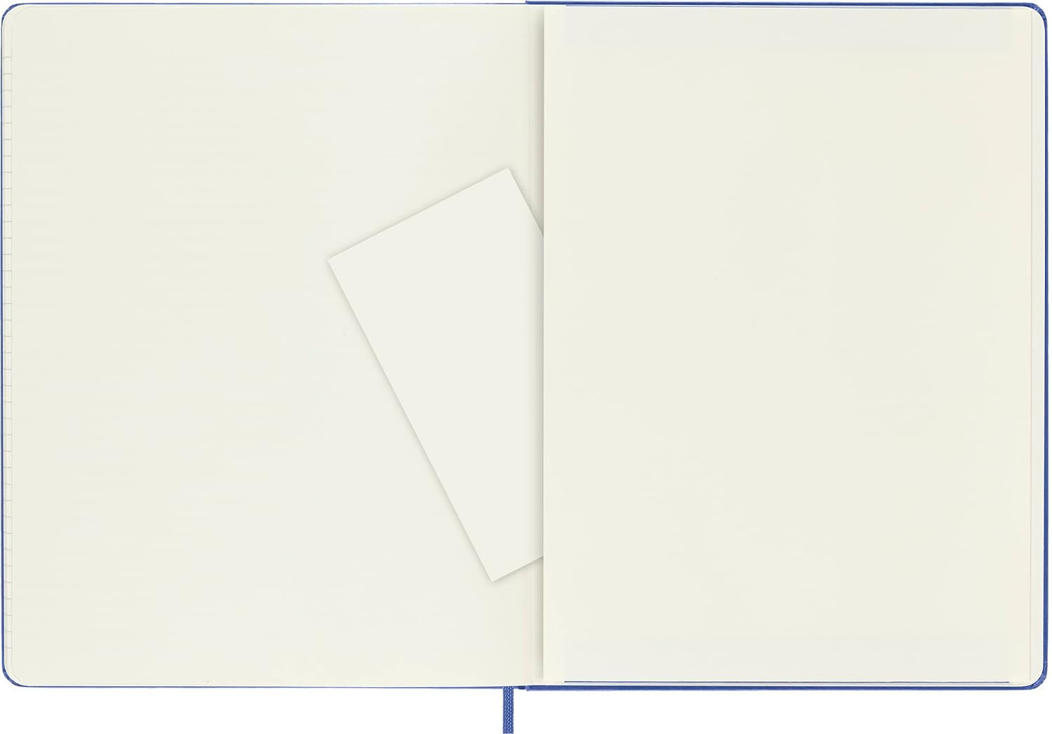 Moleskine - Classic Notebook, Ruled Notebook, Hard Cover and Elastic Closure, Size X-Large 19 x 25 cm, Colour Hydrangea Blue, 192 Pages