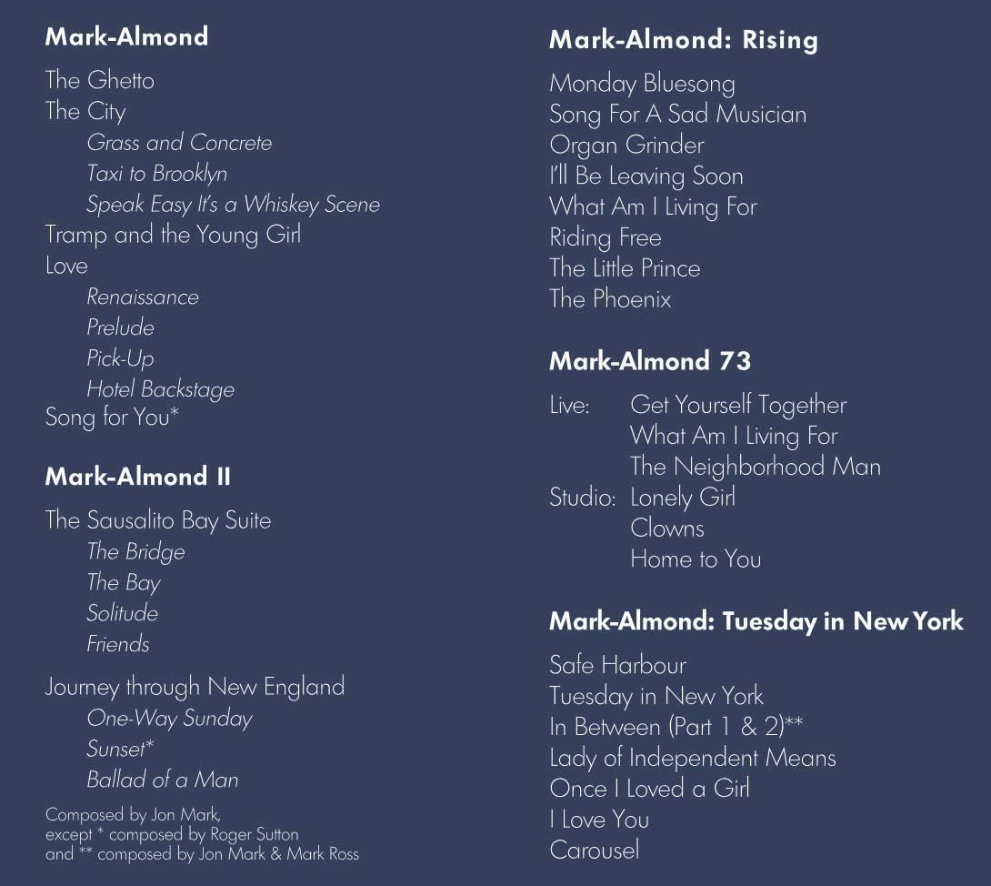 Mark-Almond: Fifty-Year Anniversary Edition