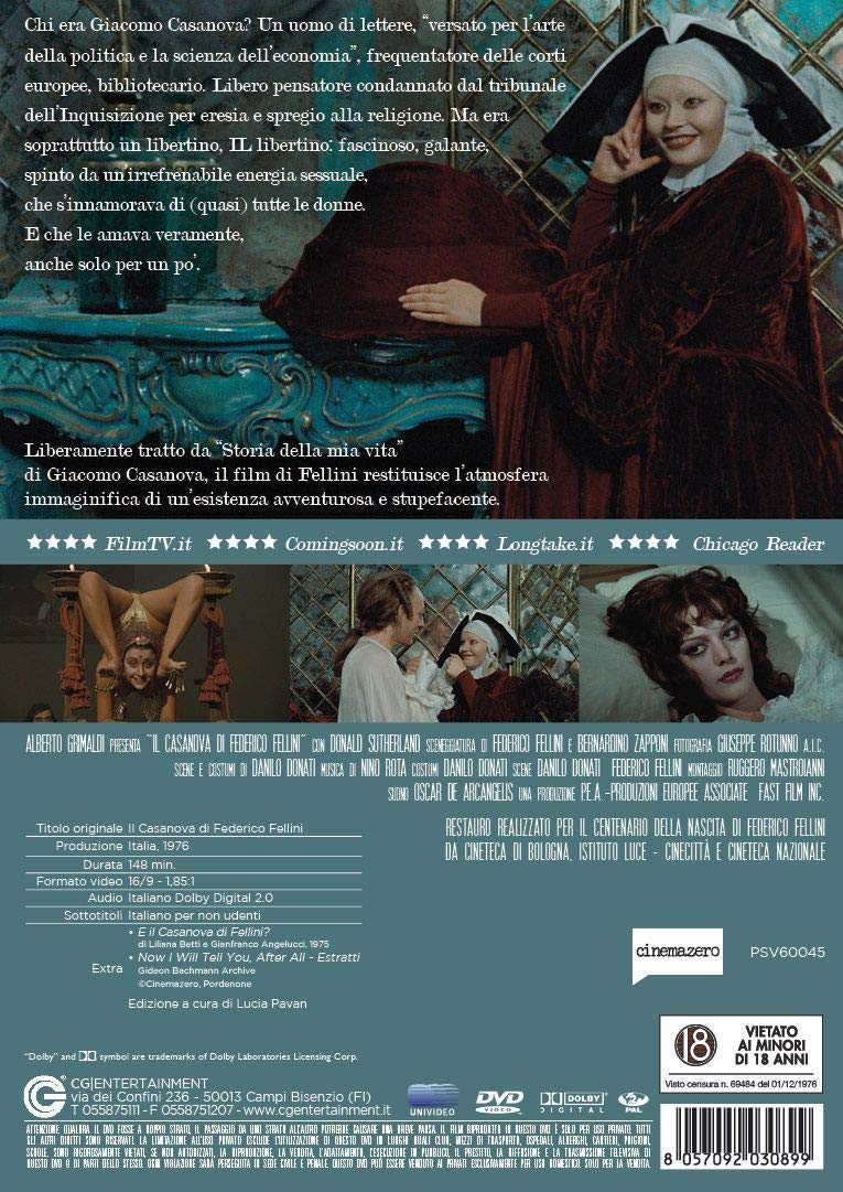 Casanova Di Federico Fellini (Il)