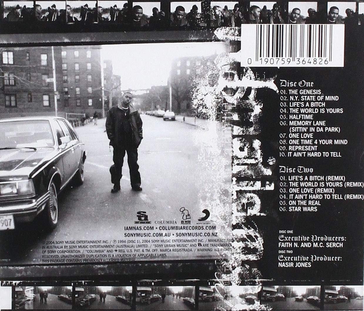 10 Year Anniversary Illmatic Platinum Series (Gold Series)