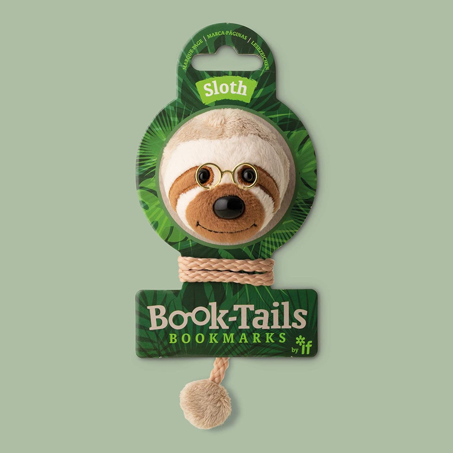 IF Book-Tails Bookmark - Sloth