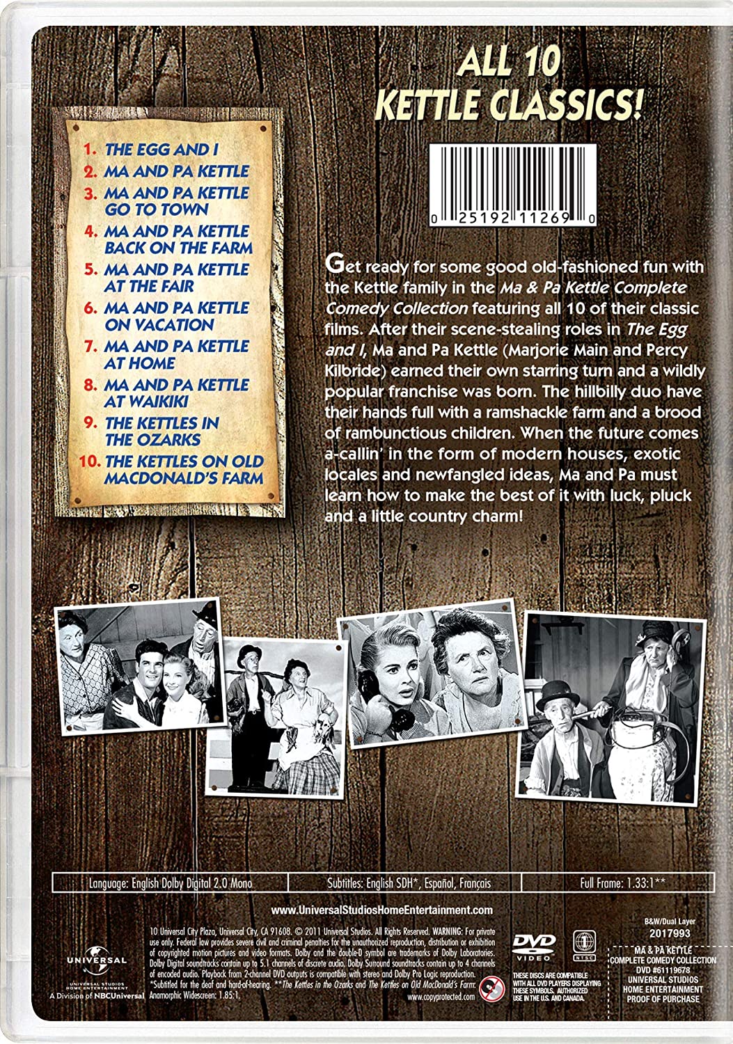 Ma & Pa Kettle Complete Comedy Collection
