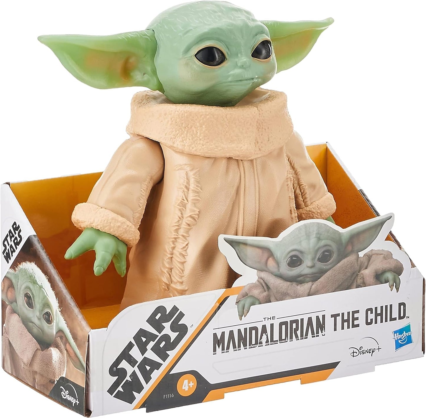 STAR WARS The Child Toy The Mandalorian 6.5-Inch Posable Action Figure, Toys for Kids Ages 4 and Up ST Multicolor