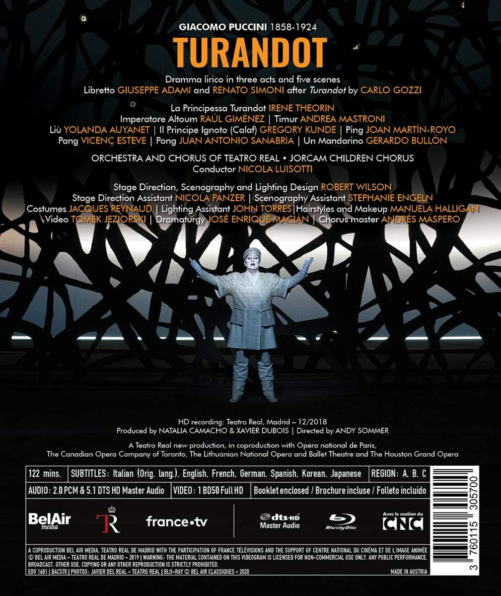 Turandot: Teatro Real (Luisotti)