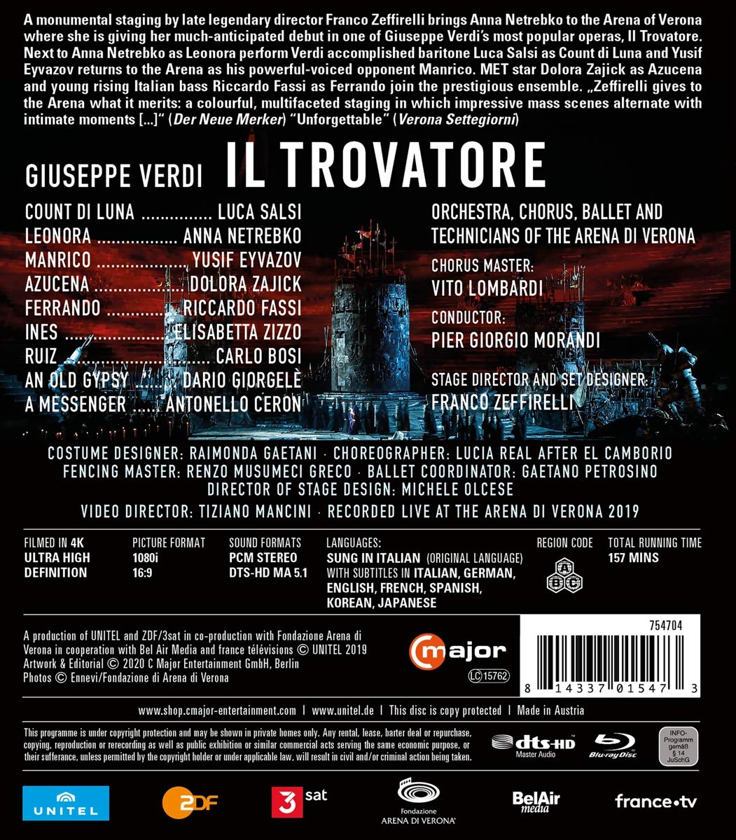 Il Trovatore: Arena Di Verona (Morandi)