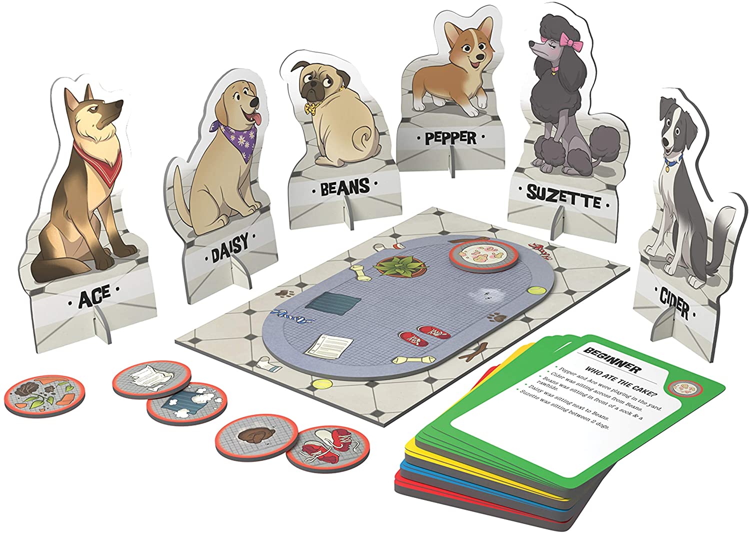 ThinkFun Dog Crimes Logic Game and Brainteaser
