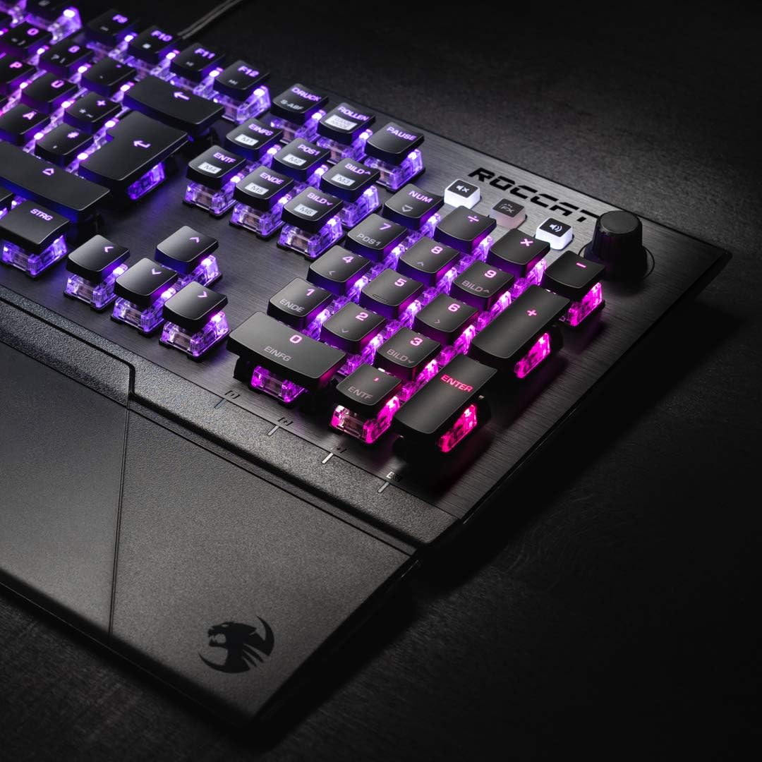 ROCCAT Vulcan 121 AIMO keyboard Gaming USB QWERTY UK English Black