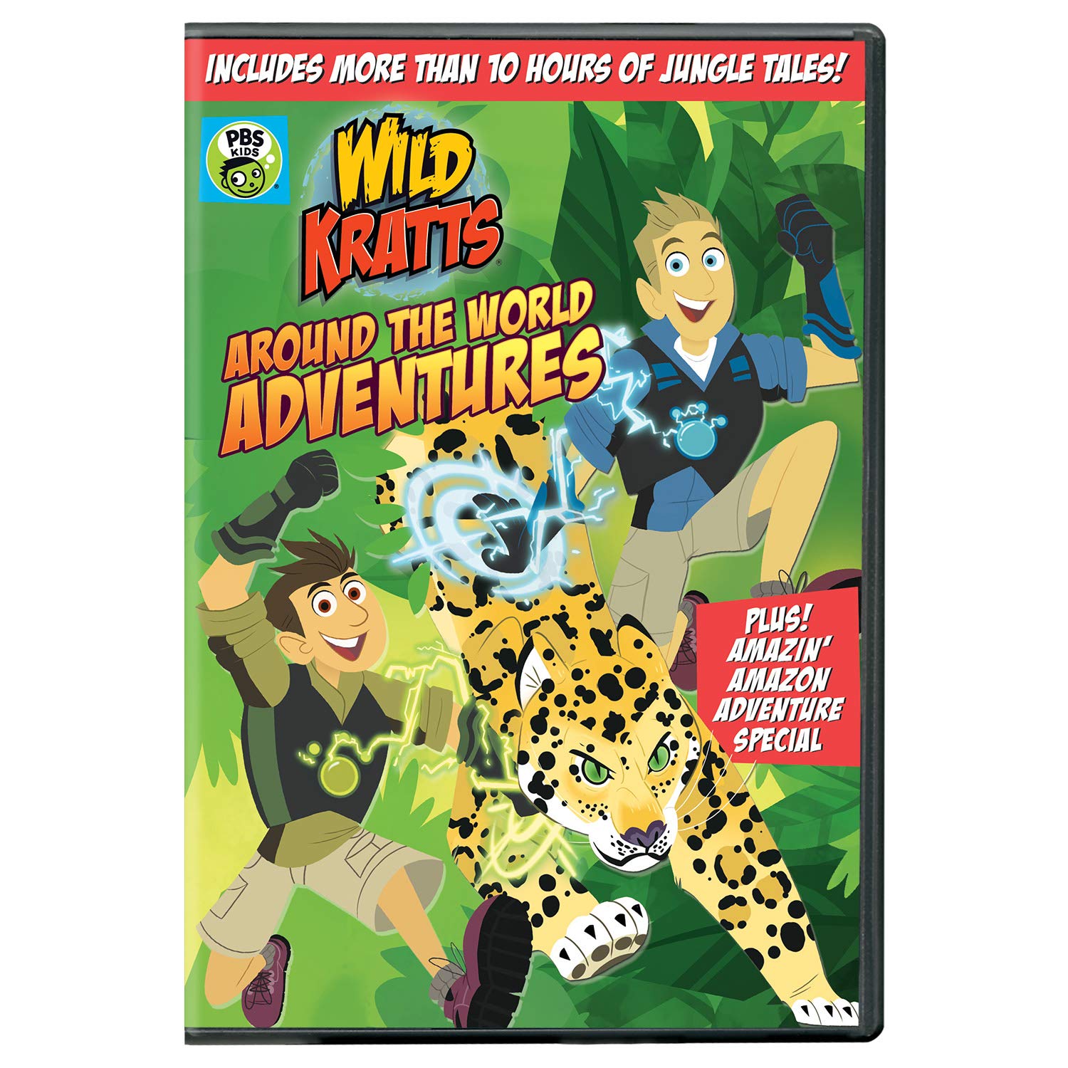 Wild Kratts: Around the World Adventures DVD