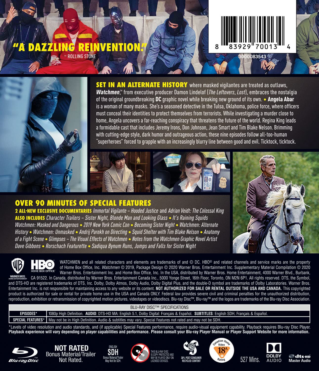 Watchmen: An HBO Limited Series (Blu-ray + Digital