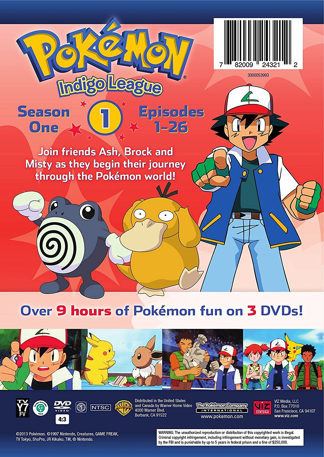 Pokémon Season 1 Indigo League Part 1 (ep.1-26