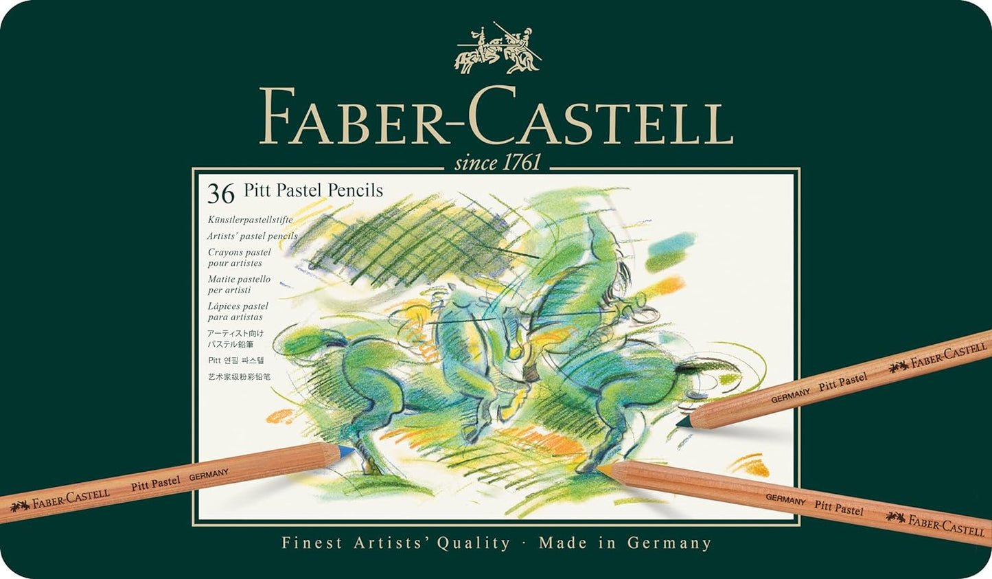 Faber-Castell PITT Pastel Pencils Tin Of 36