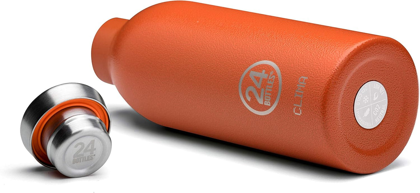 24 Bottles - Clima Bottle 0,5 L - Sunset Orange (24B187