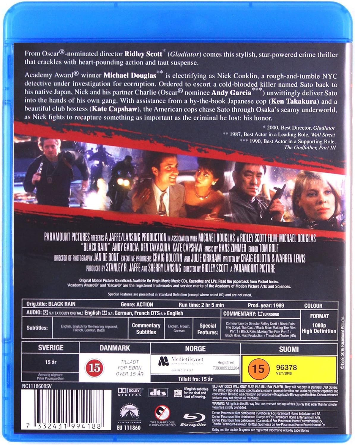 Black Rain (Blu-Ray)