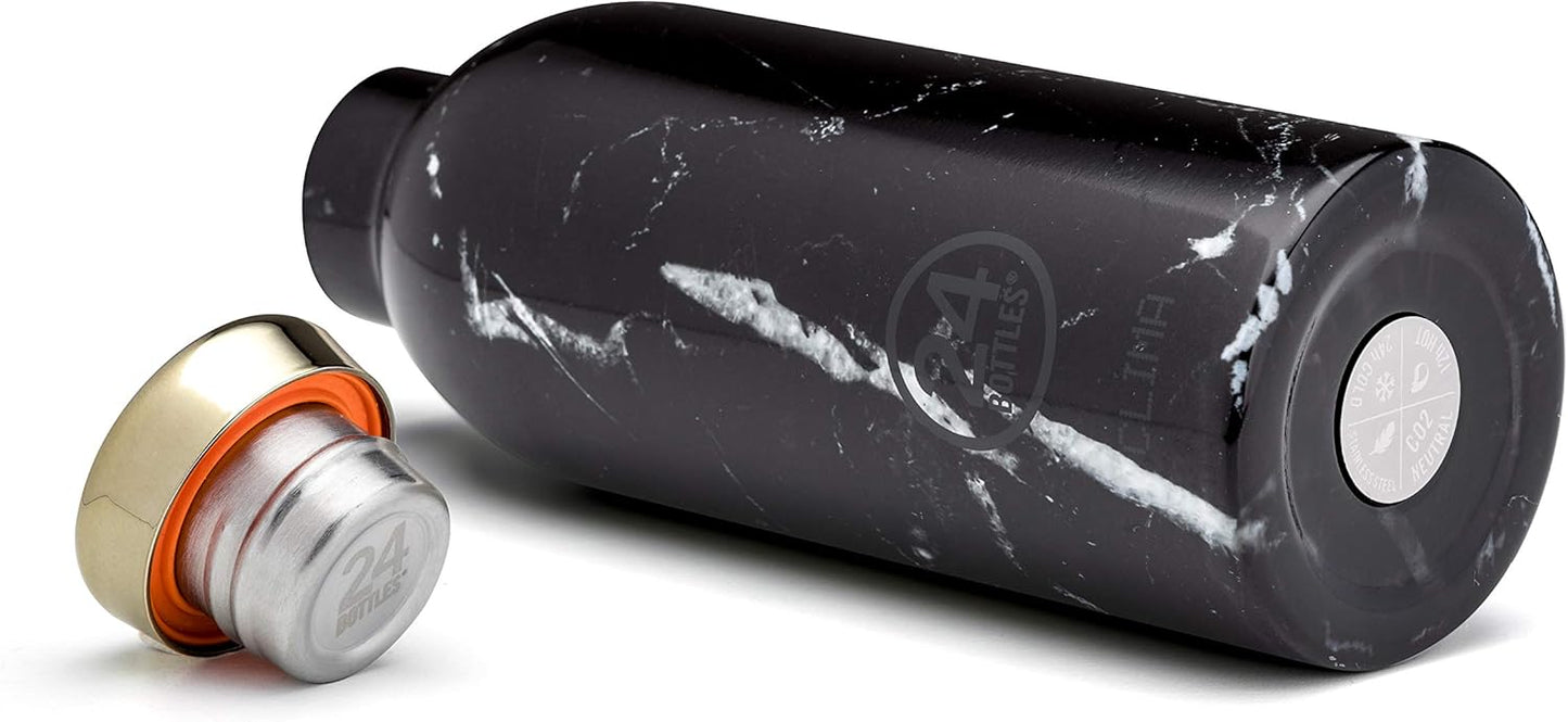 24 Bottles – Clima Bottle 0.5 L – Black Marble (24B159)