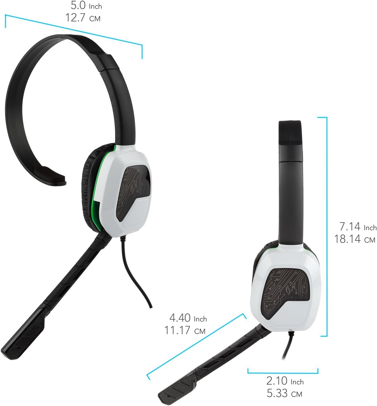 AG LVL 1 Chat Headset for XB1 - White (Xbox One