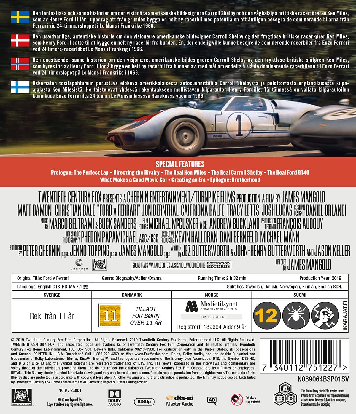 Twentieth Century Fox Le Mans '66
