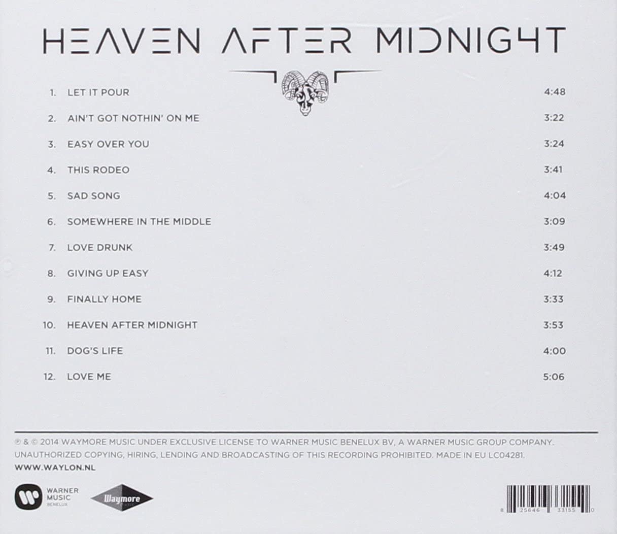 Waylon - Heaven After Midnight