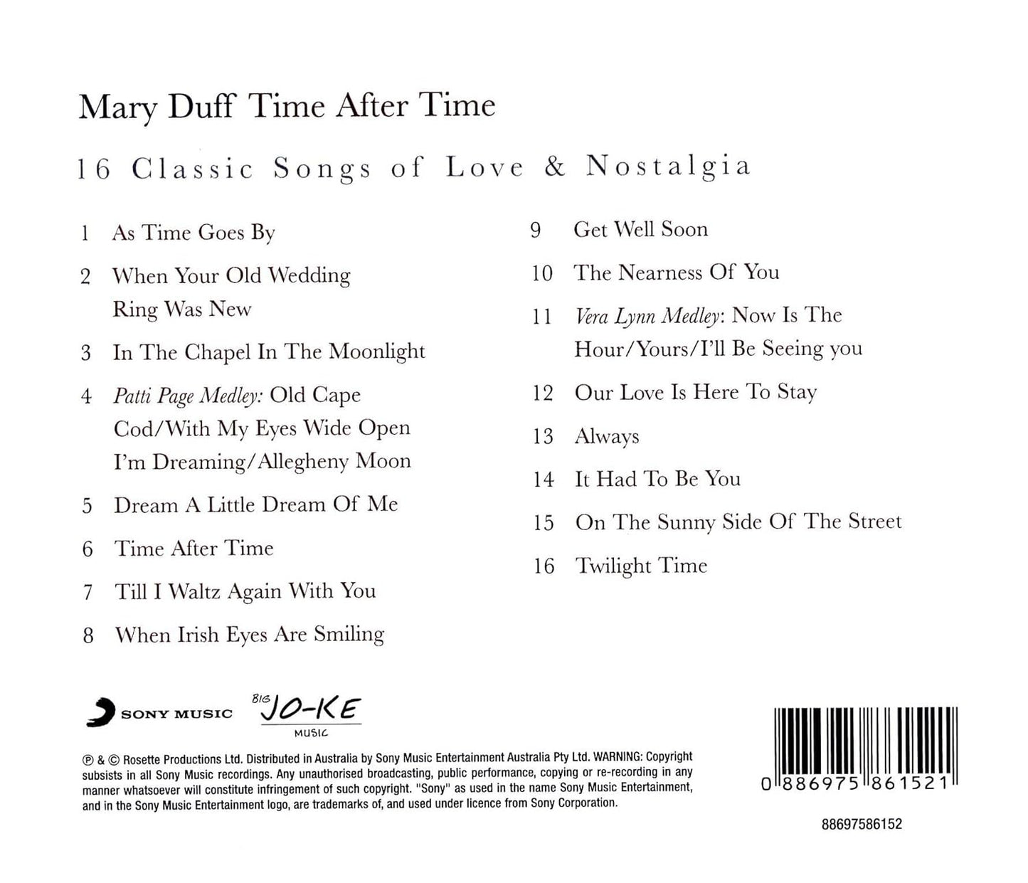 Time After Time