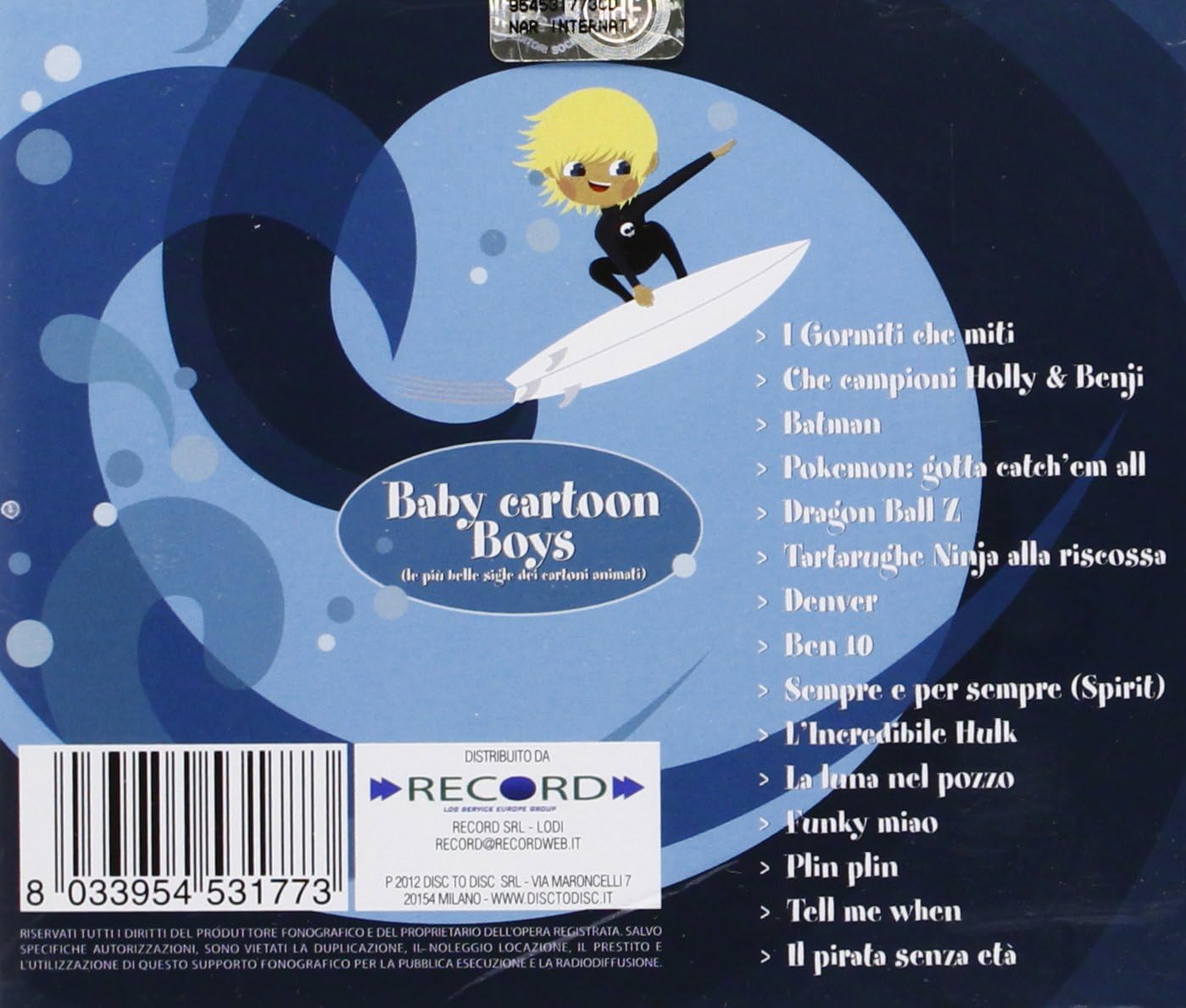 Baby Cartoons Boys