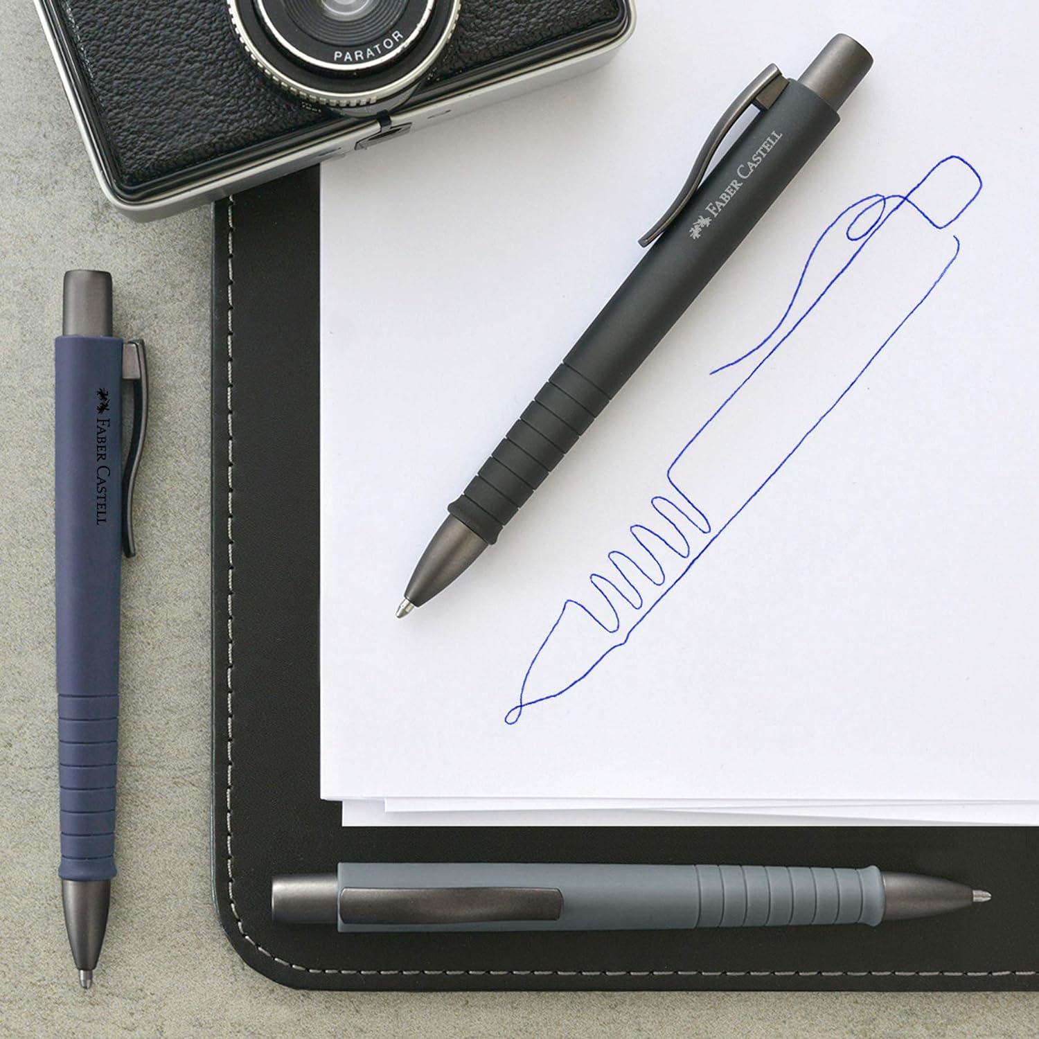 Faber-Castell 241153 Blue 1pc(s) ballpoint pen Poly Ball XB- ballpoint pens (Blue, Black