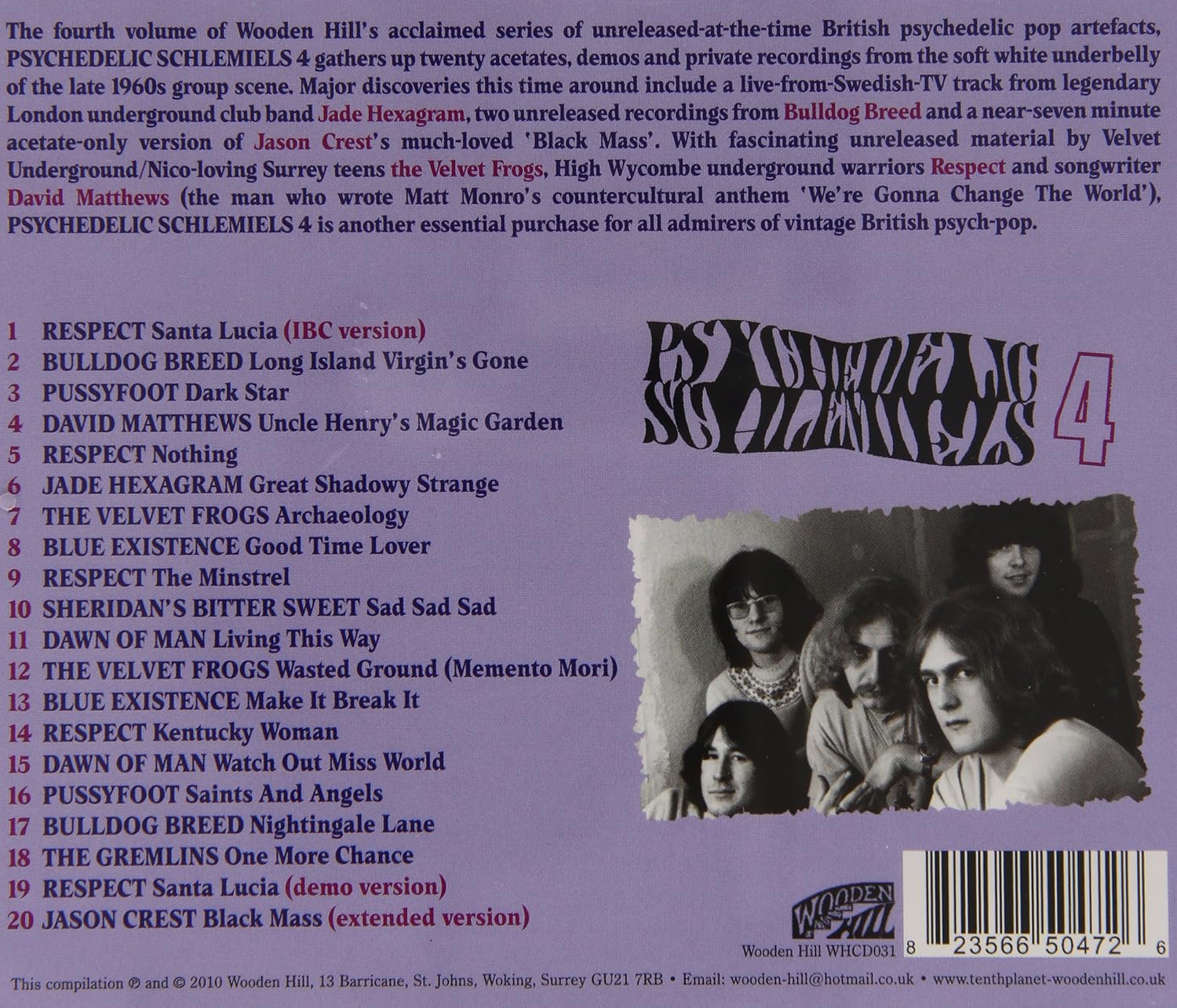 Various Artists - Psychedelic Schlemiels Vol. 4 (Cd)