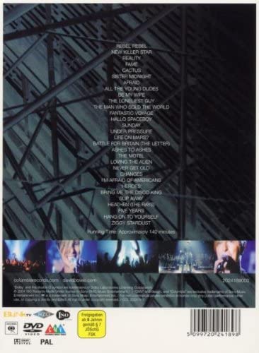 David Bowie - A Reality Tour