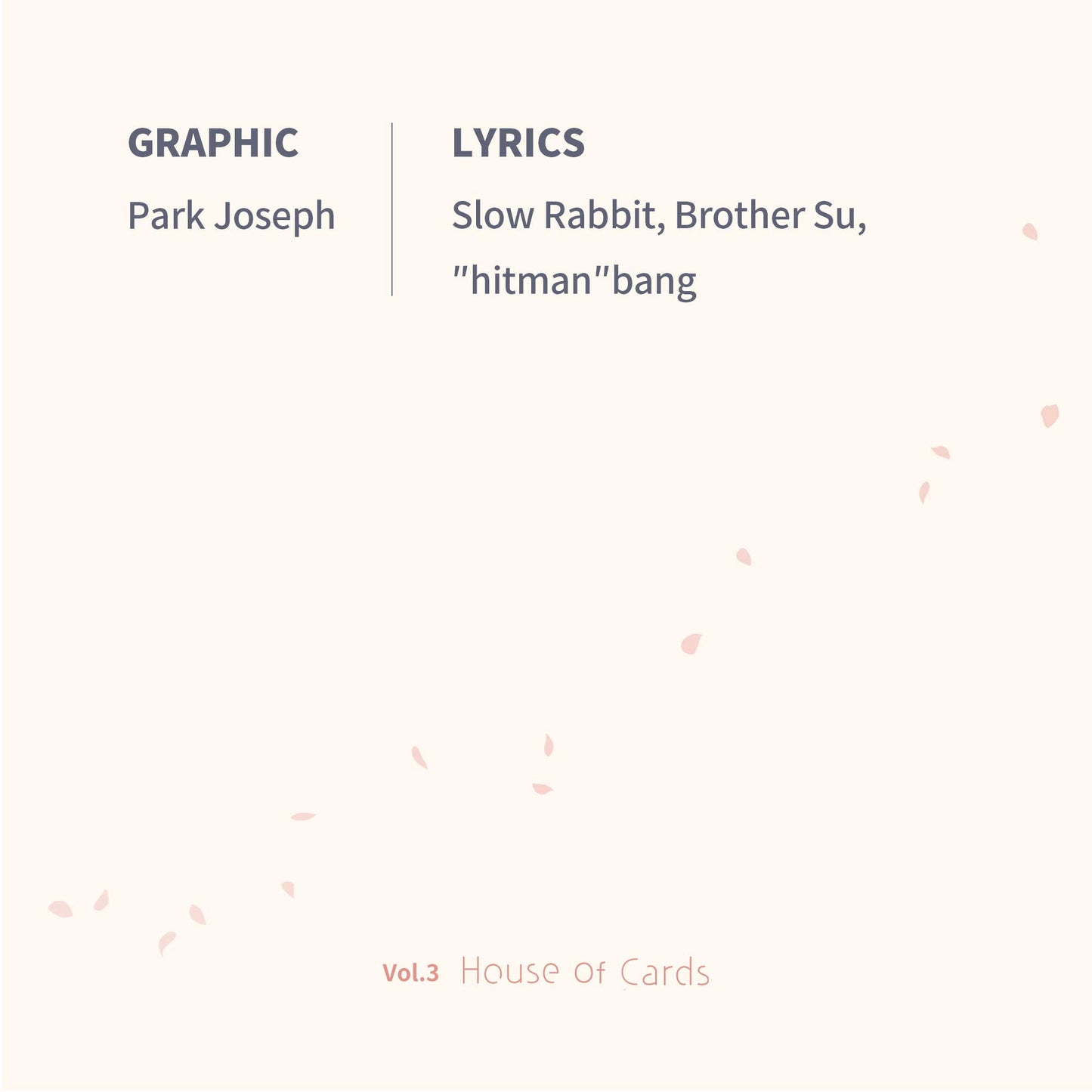 House Of Cards (GRAPHIC LYRICS Vol.3