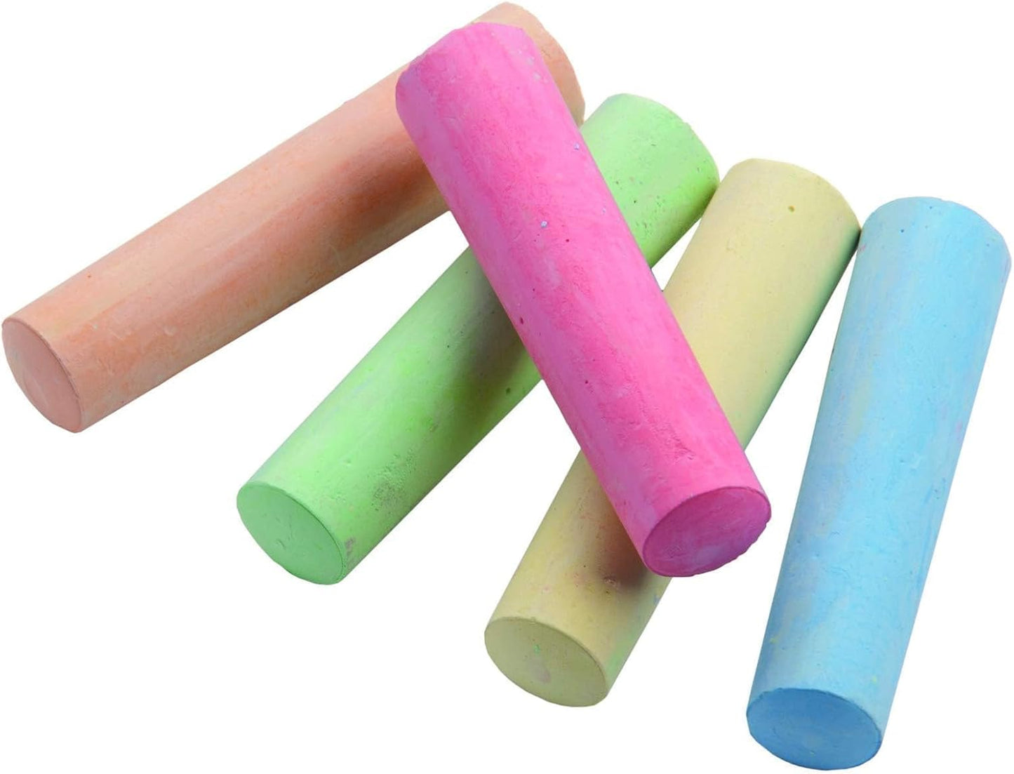 Eddy Toys - straatkrijt, kinderkrijt, 15-delig, verschillende kleuren, 90726