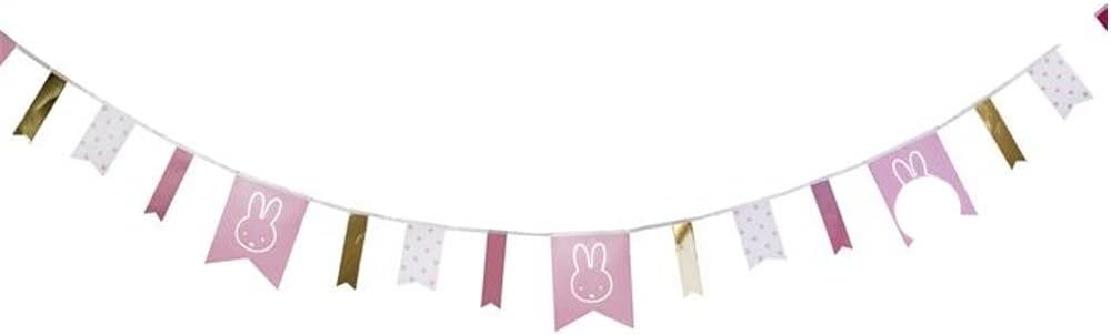 Haza Original Pendulum Miffy Baby Paper Pink 4 Metres