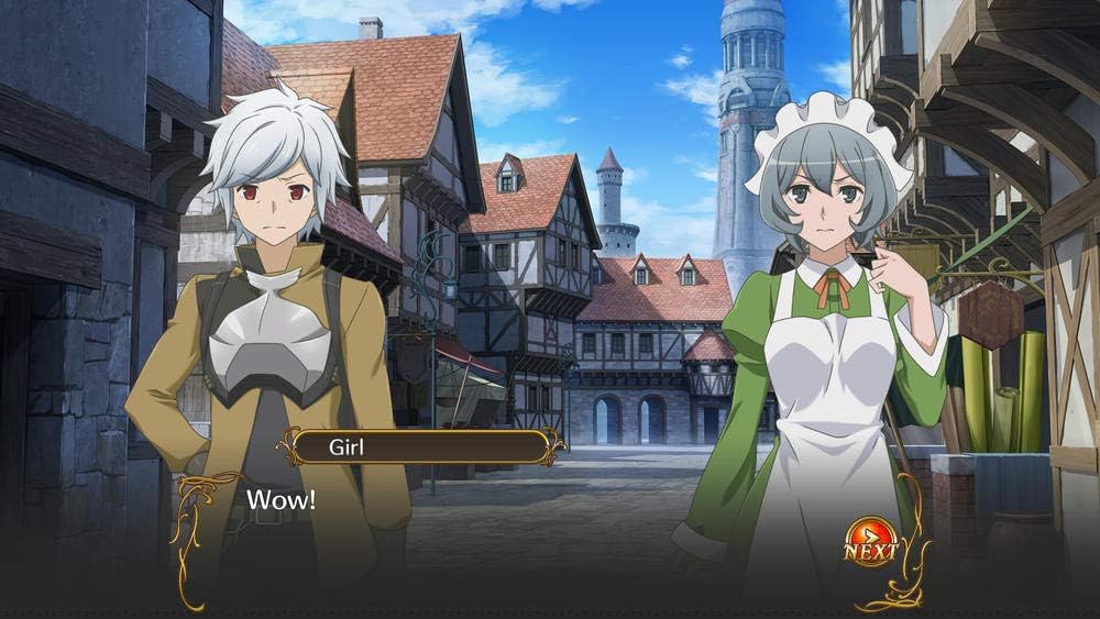 Is It Wrong To Try To Pick Up Girls in A Dungeon? Infinite Combate (PS4