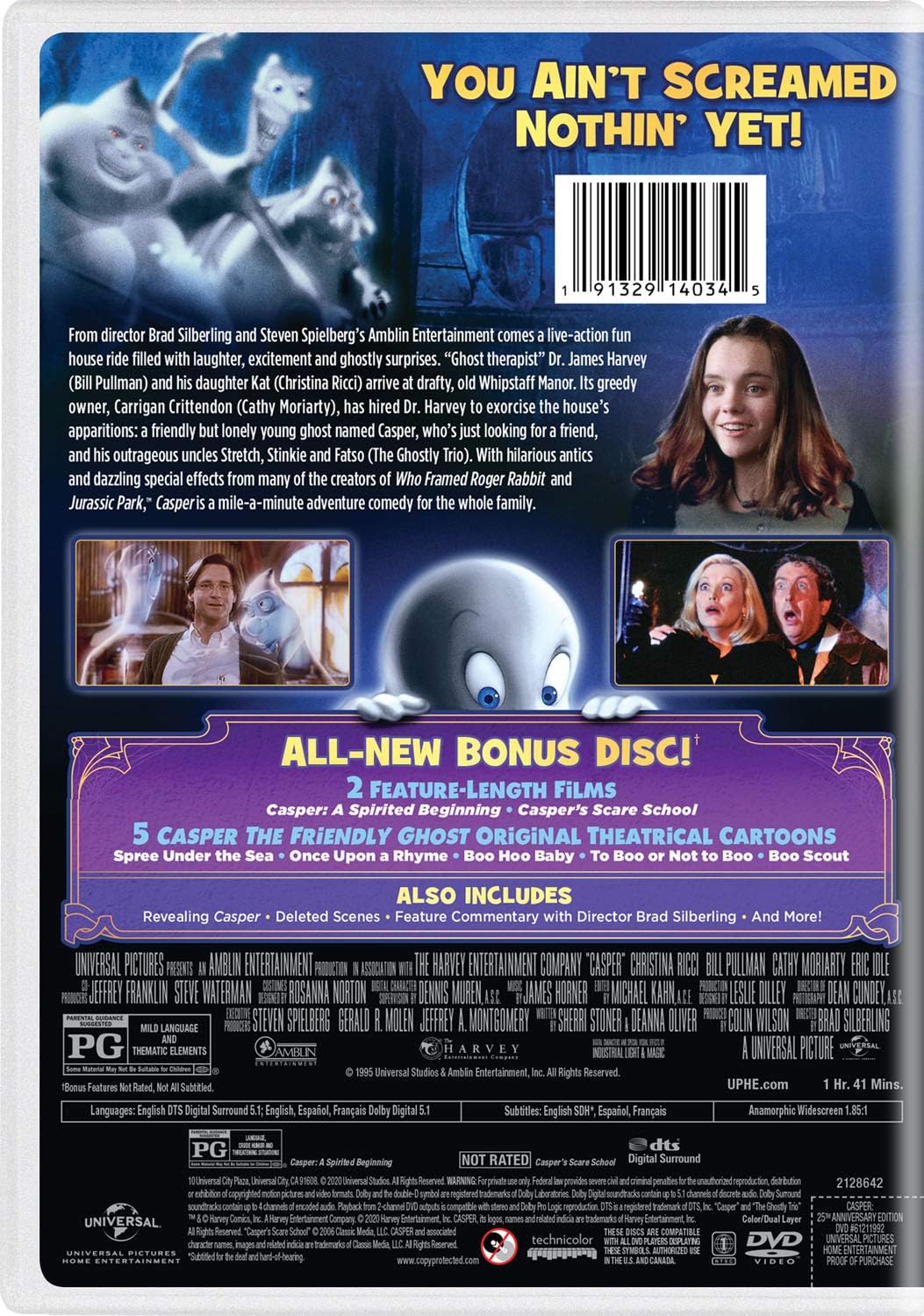 Casper 25th Anniversary Edition - DVD