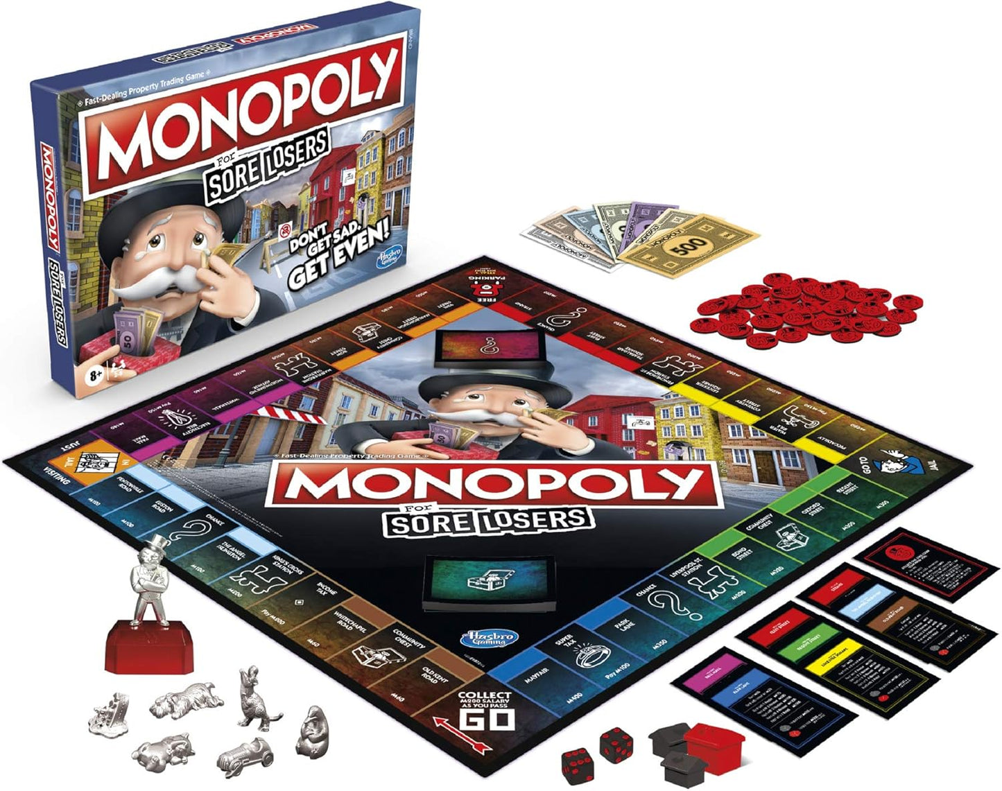 Monopoly for Sore Losers Brettspiel für Spieler ab 8 Jahren, das Spiel, bei dem es Sich auszahlt, um zu verlieren (englische Version